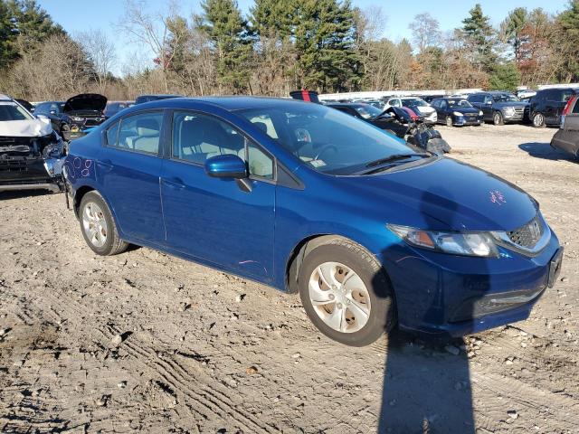 2HGFB2F56EH549371 - 2014 HONDA CIVIC LX BLUE photo 4