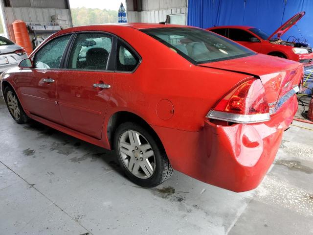 2G1WB5EK8B1325457 - 2011 CHEVROLET IMPALA LT RED photo 2