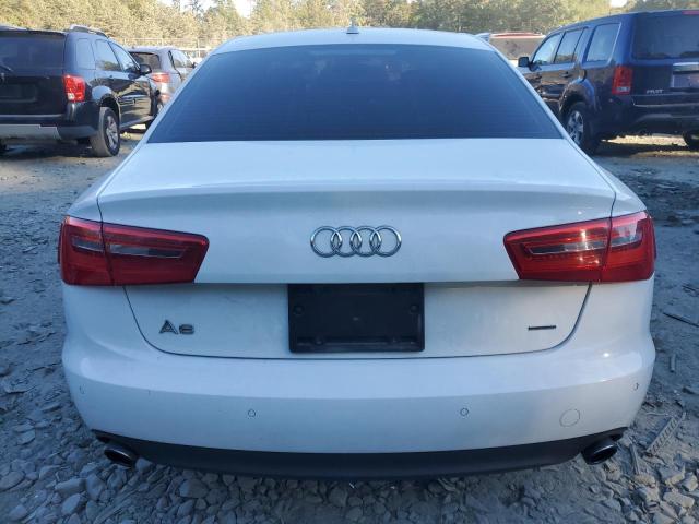 WAUGFAFC8FN002298 - 2015 AUDI A6 PREMIUM PLUS WHITE photo 6