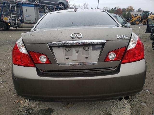 JNKAY01F67M458207 - 2007 INFINITI M35 BASE BROWN photo 6