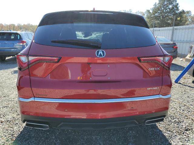 5J8YE1H82PL001679 - 2023 ACURA MDX ADVANCE RED photo 6