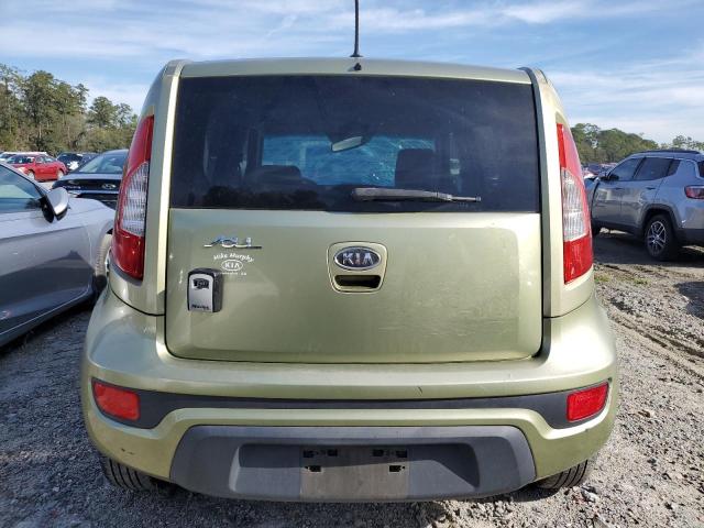 KNDJT2A58C7420554 - 2012 KIA SOUL GREEN photo 6