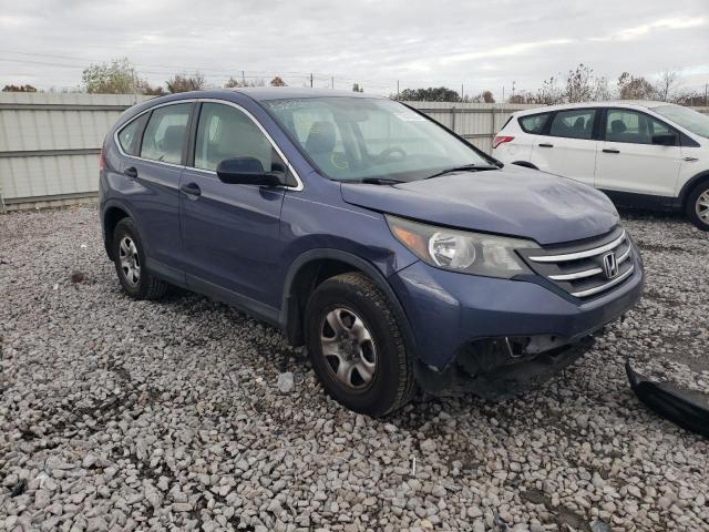 3CZRM3H3XEG705221 - 2014 HONDA CR-V LX BLUE photo 4