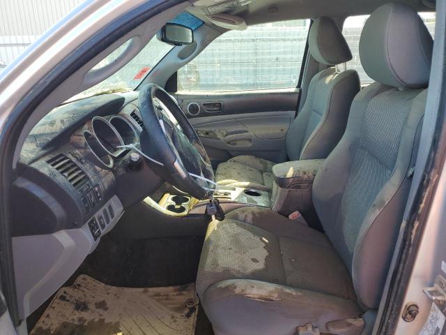 5TFJU4GN2DX037744 - 2013 TOYOTA TACOMA DOUBLE CAB PRERUNNER SILVER photo 7