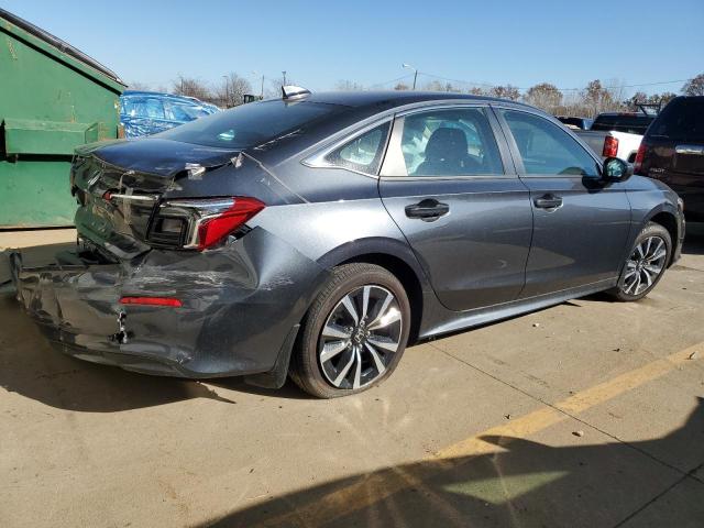 2HGFE1F76PH317908 - 2023 HONDA CIVIC EX GRAY photo 3