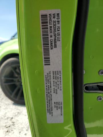 2C3CDXGJ9PH666485 - 2023 DODGE CHARGER SCAT PACK GREEN photo 12