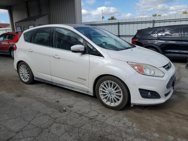 1FADP5BU9DL501196 - 2013 FORD C-MAX SEL WHITE photo 4