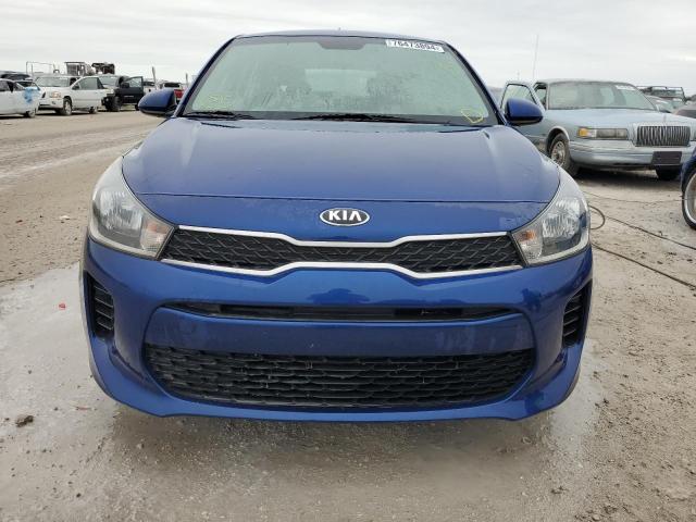 3KPA25AD7LE328704 - 2020 KIA RIO LX BLUE photo 5