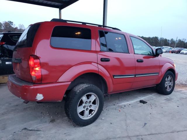 1D8HD48P07F514536 - 2007 DODGE DURANGO SLT RED photo 3