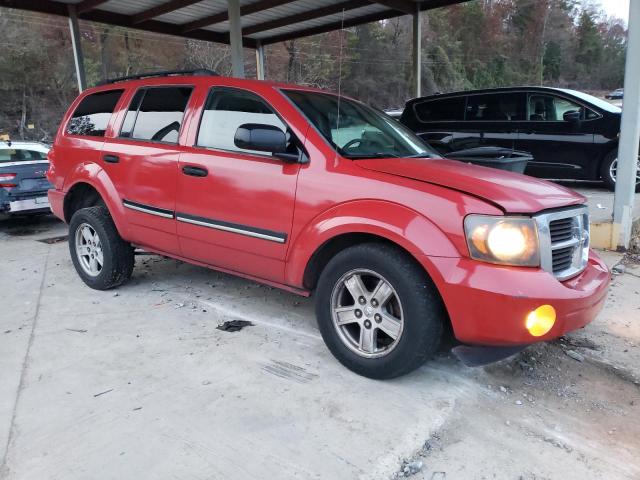 1D8HD48P07F514536 - 2007 DODGE DURANGO SLT RED photo 4