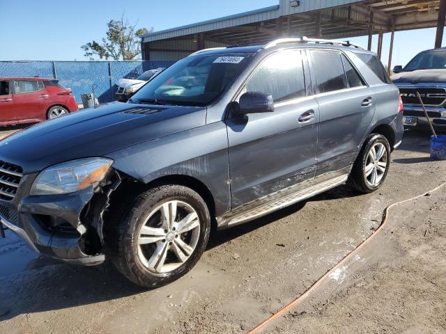 4JGDA5HB9EA336812 - 2014 MERCEDES-BENZ ML 350 4MATIC CHARCOAL photo 1