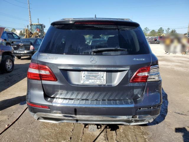 4JGDA5HB9EA336812 - 2014 MERCEDES-BENZ ML 350 4MATIC CHARCOAL photo 6