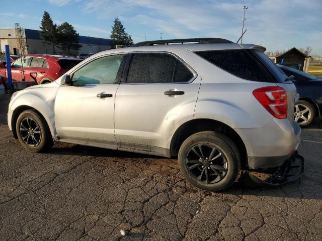 1GNALCEK5GZ107100 - 2016 CHEVROLET EQUINOX LT SILVER photo 2