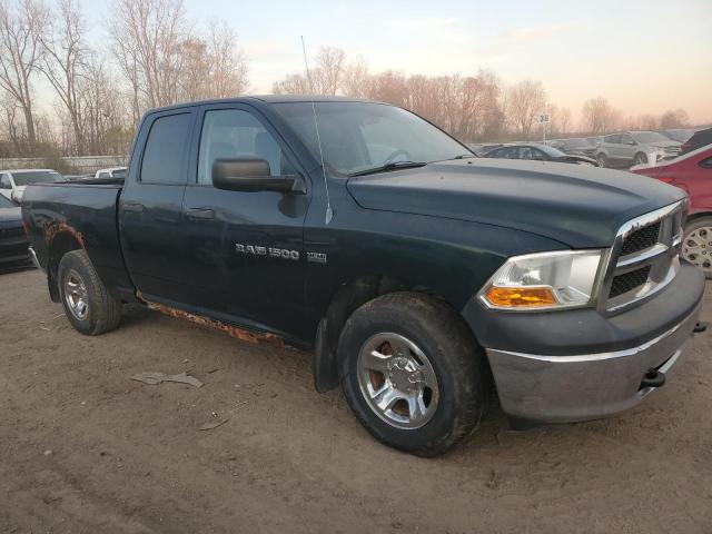 1D7RV1GT7BS527190 - 2011 DODGE RAM 1500 GREEN photo 4