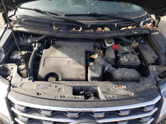 1FM5K7B86GGA80378 - 2016 FORD EXPLORER BLACK photo 12