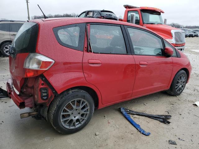 JHMGE8H3XCC027463 - 2012 HONDA FIT RED photo 3