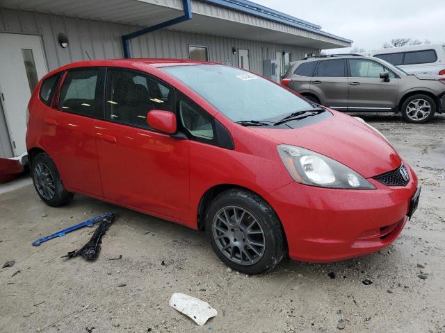 JHMGE8H3XCC027463 - 2012 HONDA FIT RED photo 4