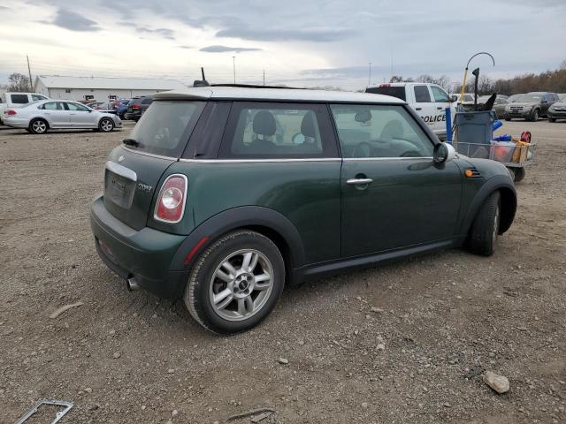 WMWSU3C50DT548281 - 2013 MINI COOPER GREEN photo 3