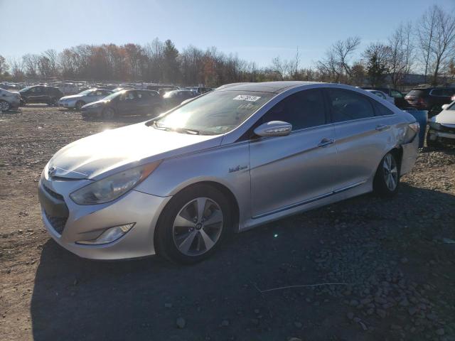 KMHEC4A4XBA007861 - 2011 HYUNDAI SONATA HYBRID SILVER photo 1