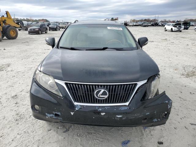 2T2ZK1BA2AC034165 - 2010 LEXUS RX 350 BLACK photo 5