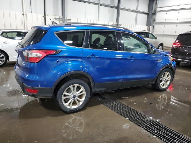 1FMCU9GD9JUC08589 - 2018 FORD ESCAPE SE BLUE photo 3