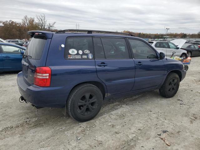 JTEGF21A810018470 - 2001 TOYOTA HIGHLANDER BLUE photo 3