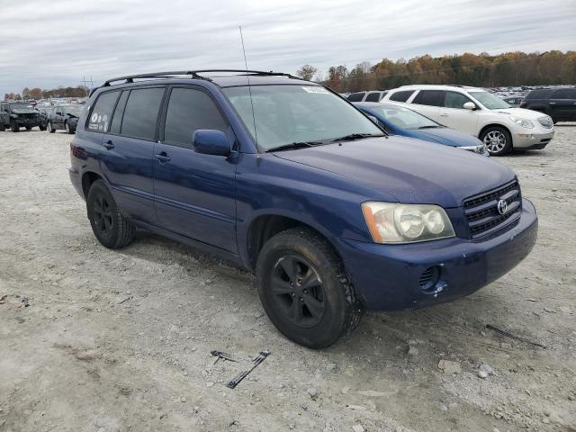 JTEGF21A810018470 - 2001 TOYOTA HIGHLANDER BLUE photo 4