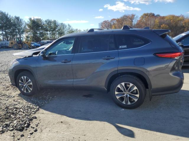 5TDGZRBH9NS245914 - 2022 TOYOTA HIGHLANDER XLE 灰色 照片 2