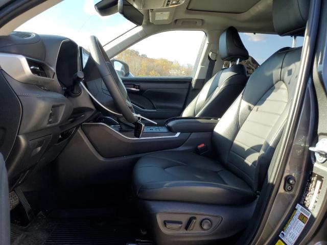 5TDGZRBH9NS245914 - 2022 TOYOTA HIGHLANDER XLE 灰色 照片 7