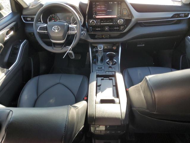 5TDGZRBH9NS245914 - 2022 TOYOTA HIGHLANDER XLE 灰色 照片 8