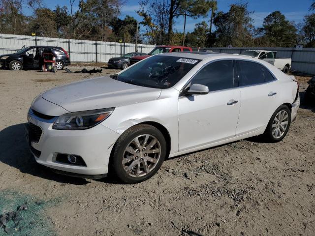 1G11F5SLXFF140563 - 2015 CHEVROLET MALIBU LTZ WHITE photo 1