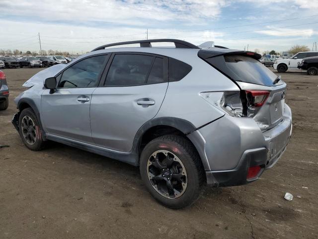 JF2GTAEC2M8371622 - 2021 SUBARU CROSSTREK PREMIUM SILVER photo 2