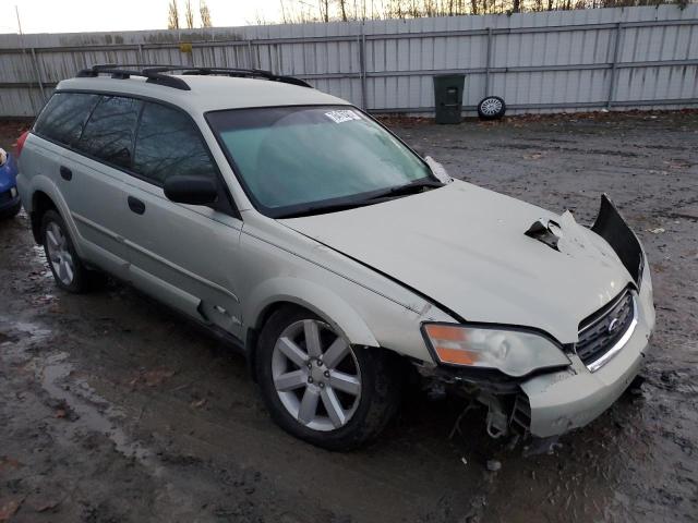 4S4BP61C167316955 - 2006 SUBARU LEGACY OUTBACK 2.5I GREEN photo 4