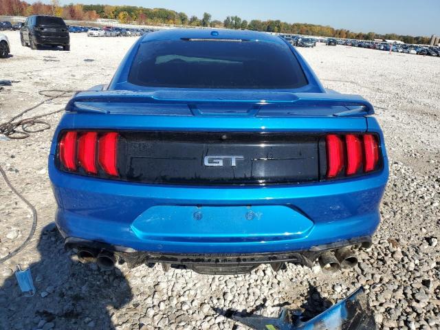 1FA6P8CFXL5126738 - 2020 FORD MUSTANG GT BLUE photo 6