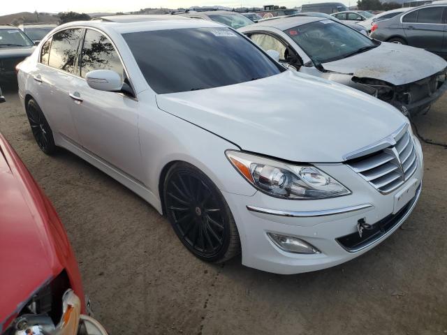 KMHGC4DF3CU165187 - 2012 HYUNDAI GENESIS 4.6L WHITE photo 4