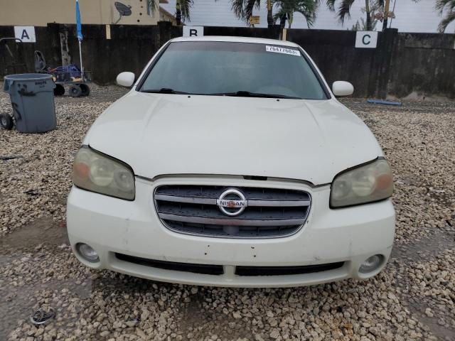 JN1DA31D42T425212 - 2002 NISSAN MAXIMA GLE WHITE photo 5