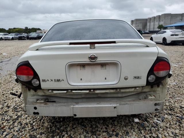 JN1DA31D42T425212 - 2002 NISSAN MAXIMA GLE WHITE photo 6