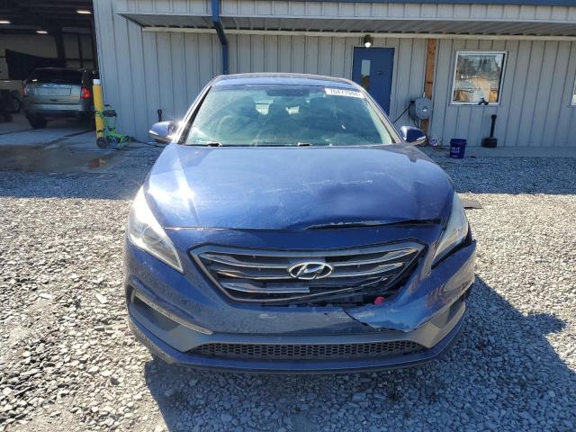 5NPE34AF4GH398558 - 2016 HYUNDAI SONATA SPORT BLUE photo 5