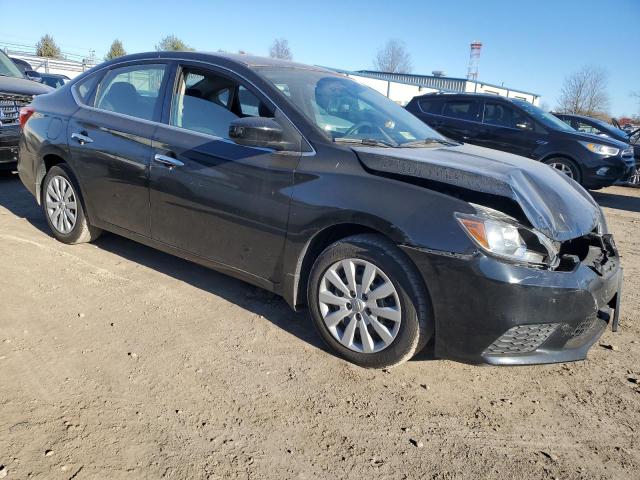 3N1AB7AP1HY308706 - 2017 NISSAN SENTRA S BLACK photo 4