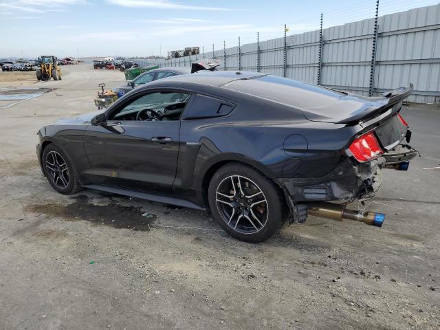 1FA6P8TH7K5143951 - 2019 FORD MUSTANG BLACK photo 2