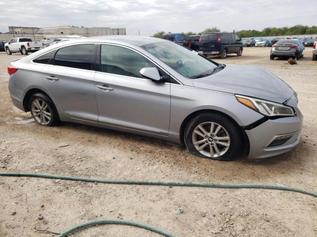 5NPE24AF2FH079239 - 2015 HYUNDAI SONATA SE SILVER photo 4