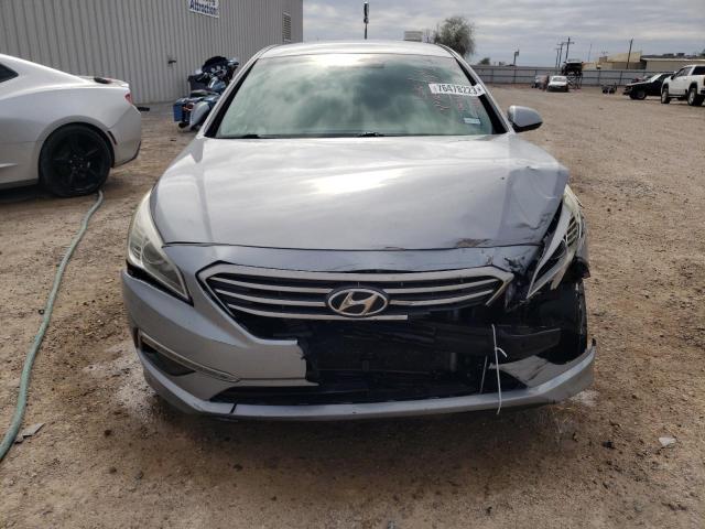 5NPE24AF2FH079239 - 2015 HYUNDAI SONATA SE SILVER photo 5