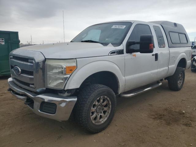 1FT7X2B62BEC96457 - 2011 FORD F250 SUPER DUTY WHITE photo 1