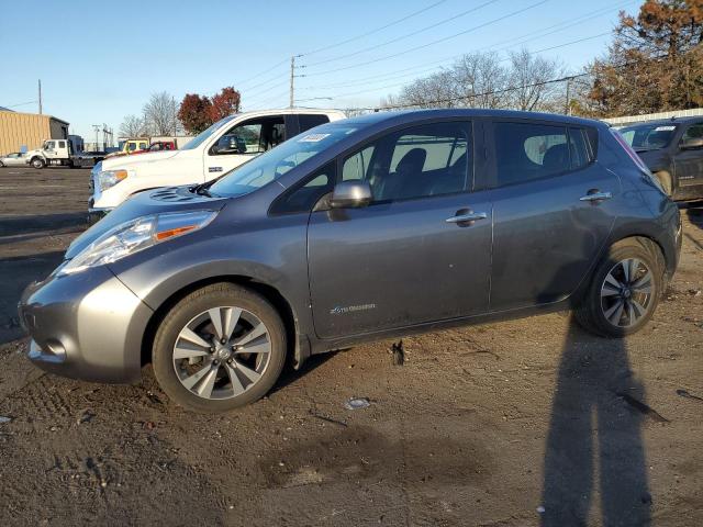 1N4AZ0CPXFC306431 - 2015 NISSAN LEAF S GRAY photo 1