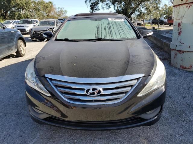 5NPEC4ABXEH885208 - 2014 HYUNDAI SONATA SE BLACK photo 5