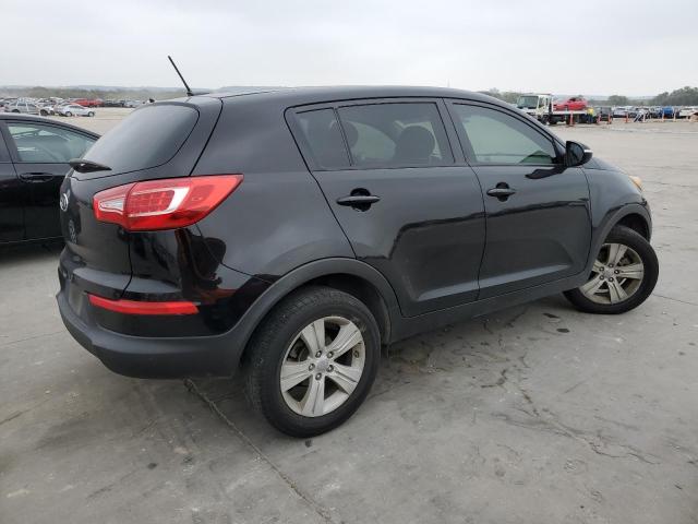 KNDPB3A27C7292946 - 2012 KIA SPORTAGE BASE BLACK photo 3