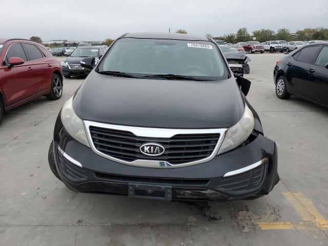 KNDPB3A27C7292946 - 2012 KIA SPORTAGE BASE BLACK photo 5