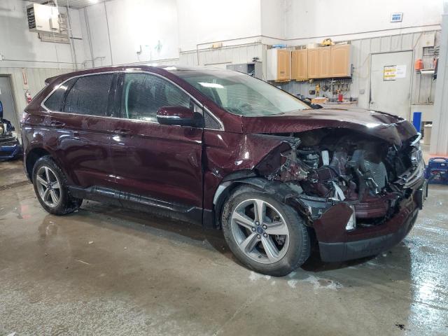 2FMPK4J94KBB69299 - 2019 FORD EDGE SEL BURGUNDY photo 4