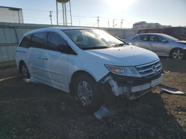 5FNRL5H91BB012029 - 2011 HONDA ODYSSEY TOURING WHITE photo 4