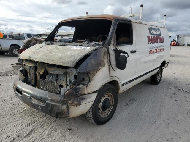 2B7JB21ZX2K147581 - 2002 DODGE RAM VAN B2500 WHITE photo 1